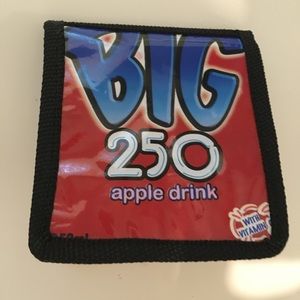 Homemade Fun Wallet Made of Drink boxes